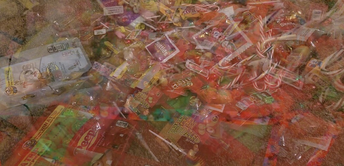 Photo of lots of candy